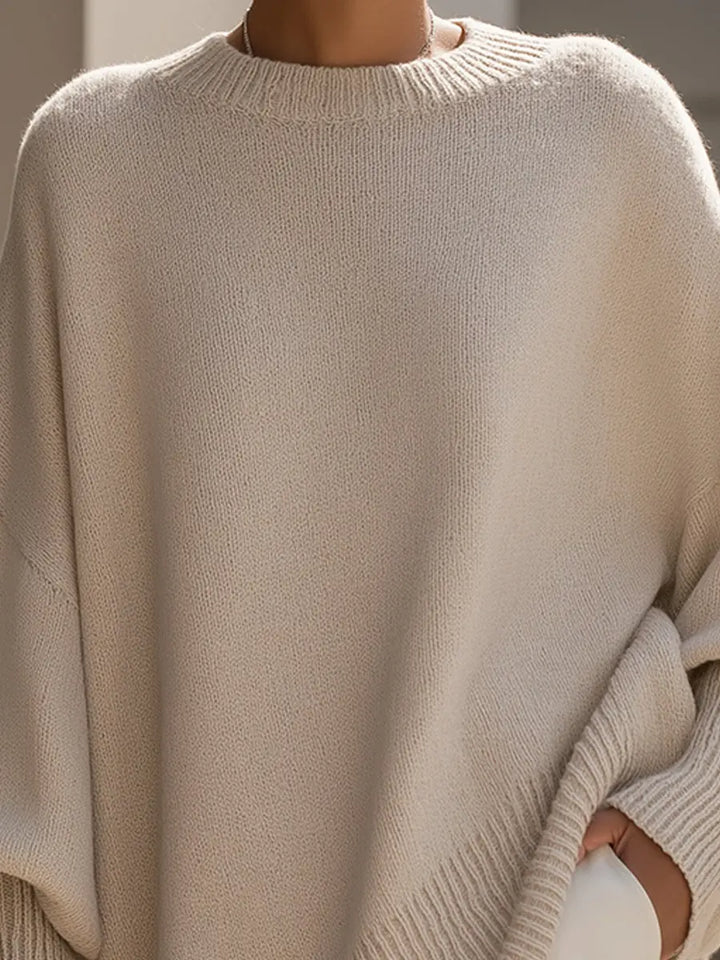Claire | Women’s Sophisticated Oversized Knit Sweater Luvy Boutique