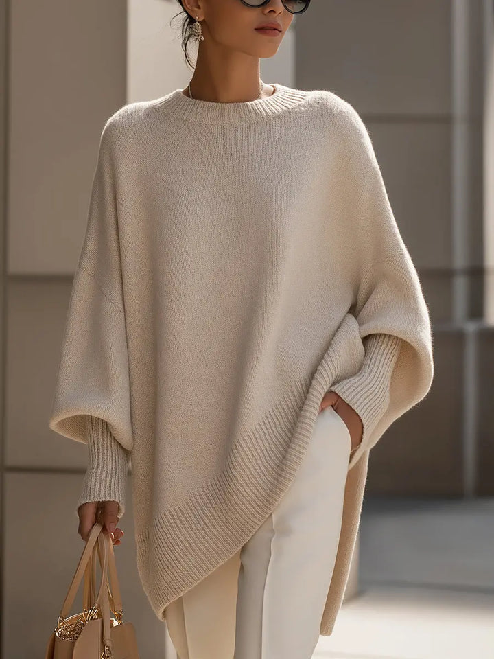 Harper | Women Oversized Knit Pullover Sweater Luvy Boutique