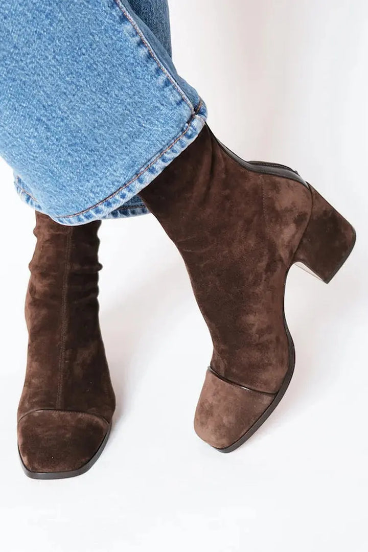 Anna | Women’s Casual Lace-Up Denim Sneakers Luvy Boutique