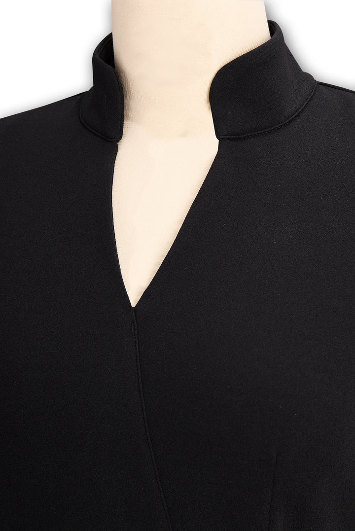 Elizabeth | Women Belted Long Sleeve Midi Dress Luvy Boutique