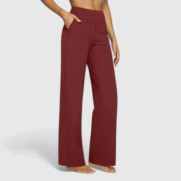 Isabella | Women’s High Waist Wide Leg Pants Luvy Boutique