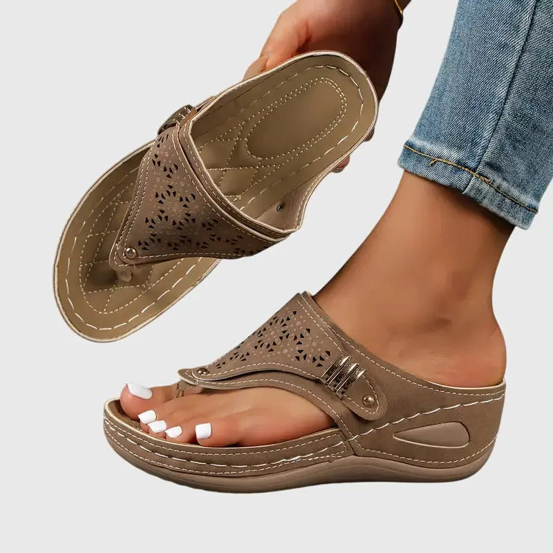 Anna | Women’s Comfortable Orthopedic Slip-On Sandals Luvy Boutique