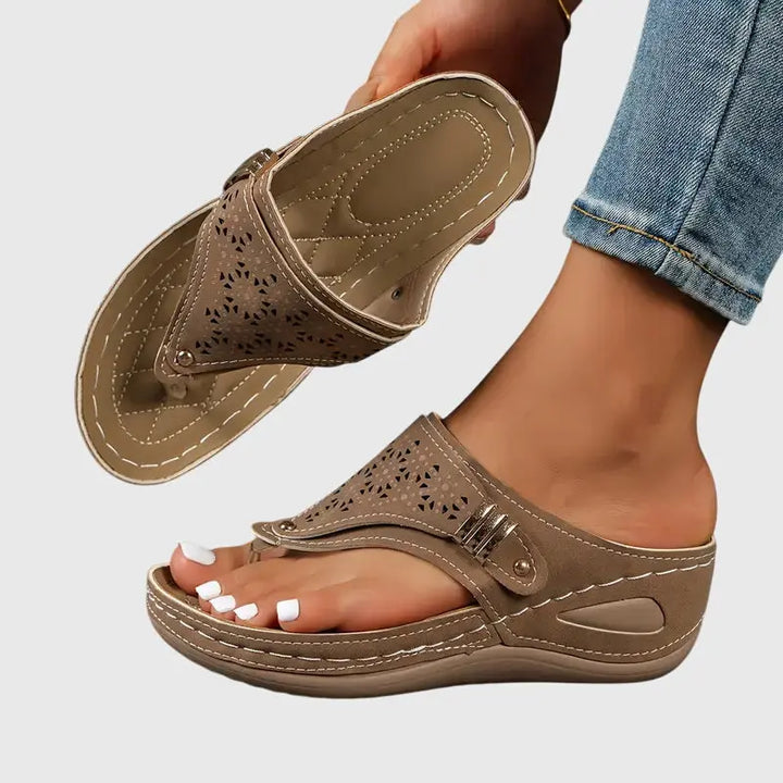 Anna | Women’s Comfortable Orthopedic Slip-On Sandals Luvy Boutique