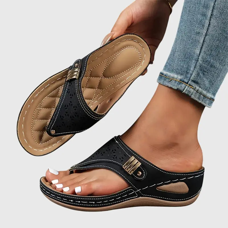 Anna | Women’s Comfortable Orthopedic Slip-On Sandals Luvy Boutique