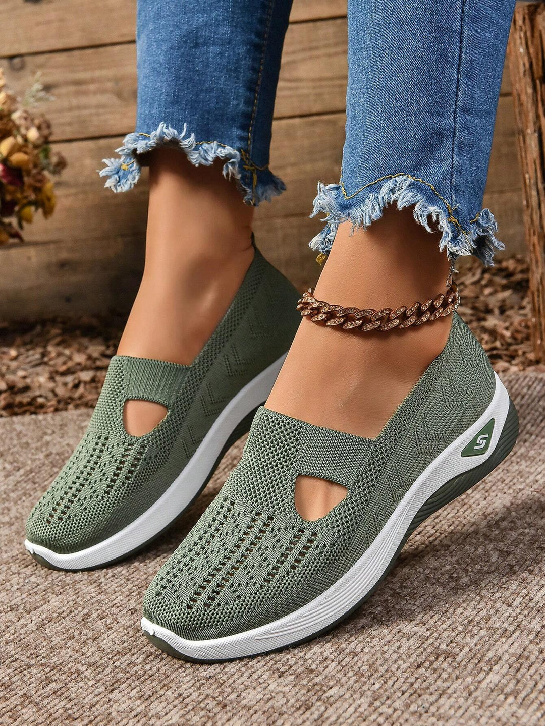Amelia | Womens Slip On Casual Walking Shoes Luvy Boutique