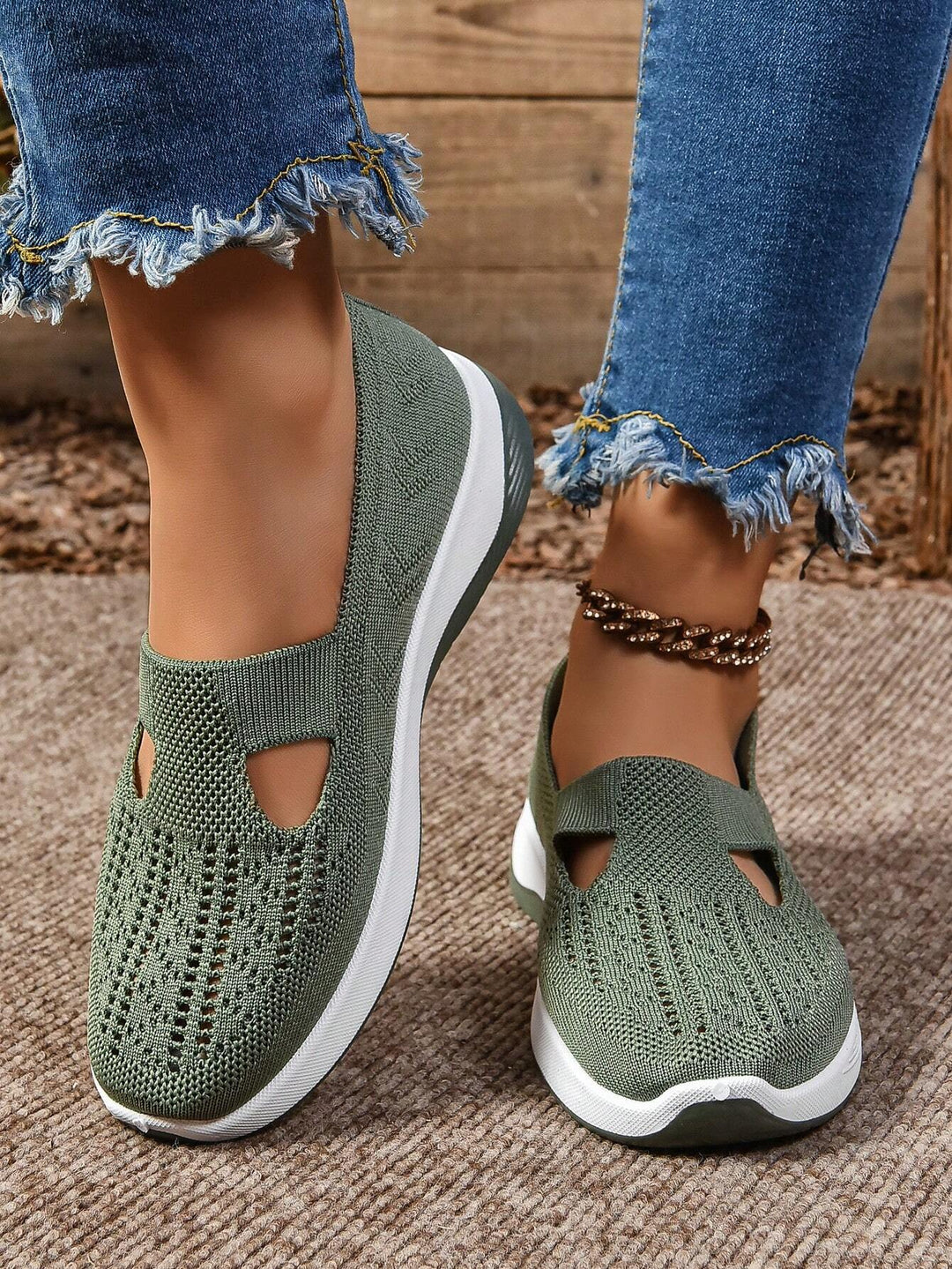 Amelia | Womens Slip On Casual Walking Shoes Luvy Boutique