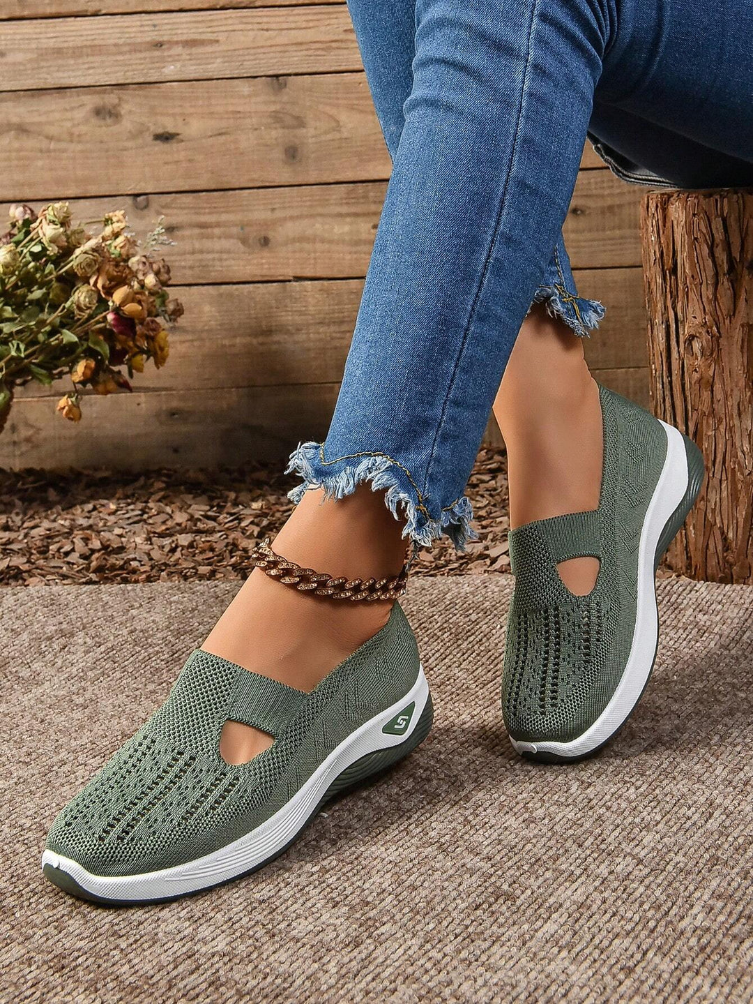 Amelia | Womens Slip On Casual Walking Shoes Luvy Boutique