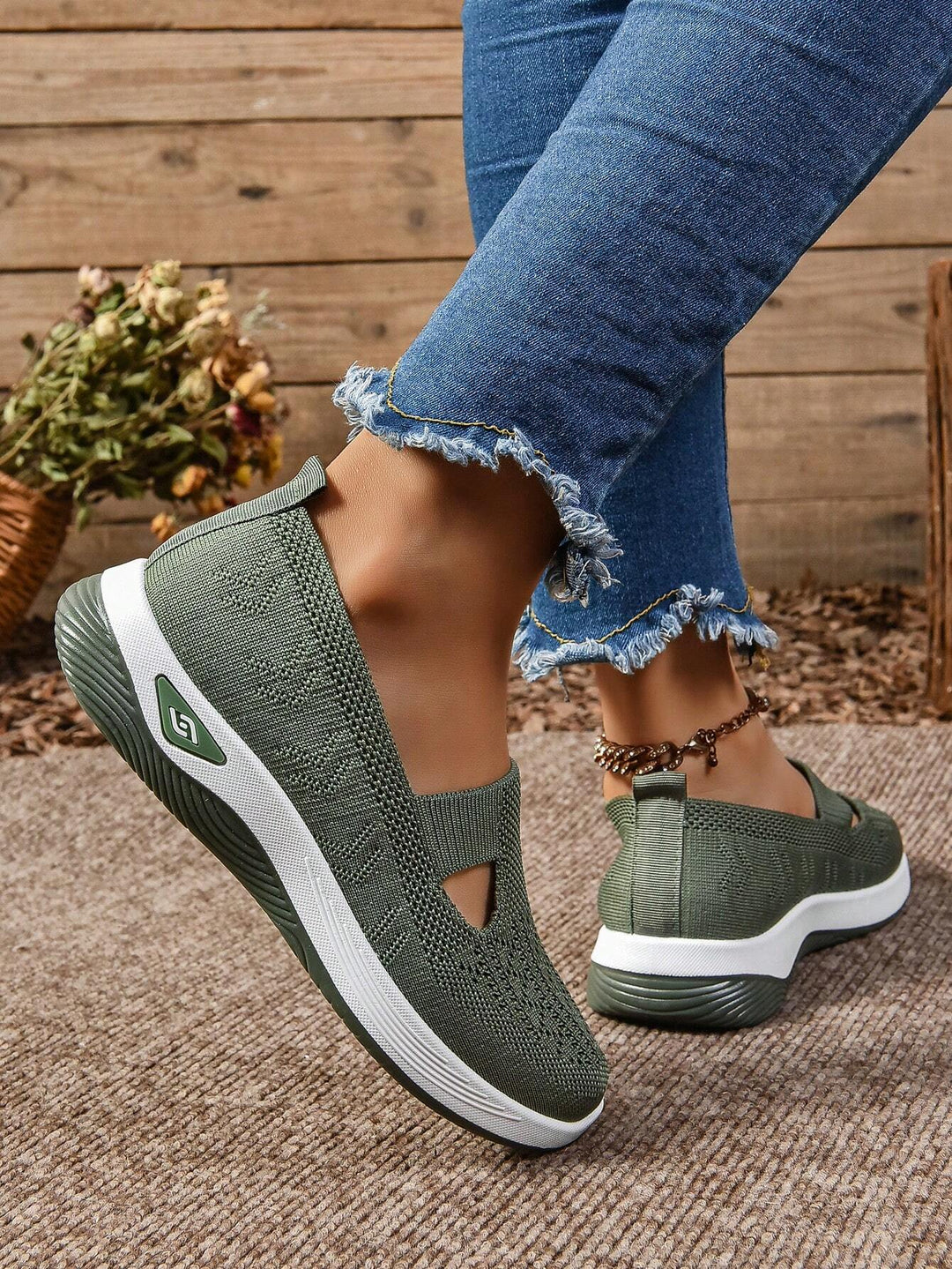 Amelia | Womens Slip On Casual Walking Shoes Luvy Boutique