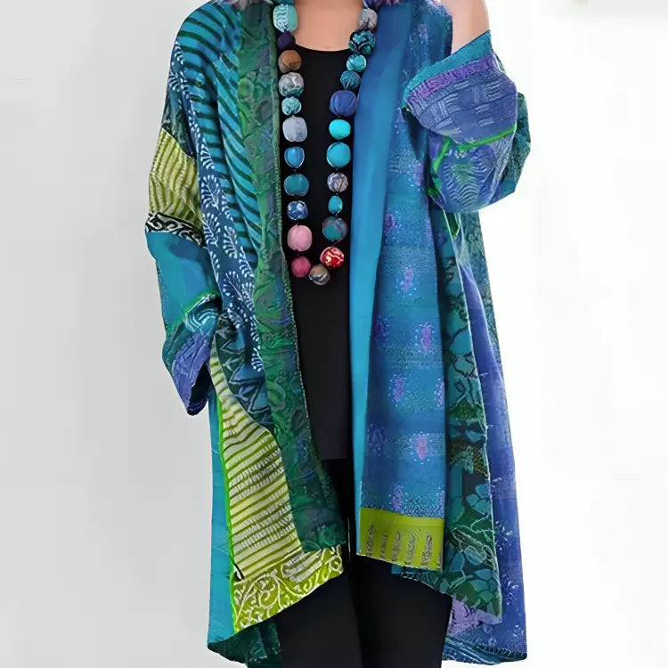 Sarah | Women's Bohemian Print Kimono Luvy Boutique