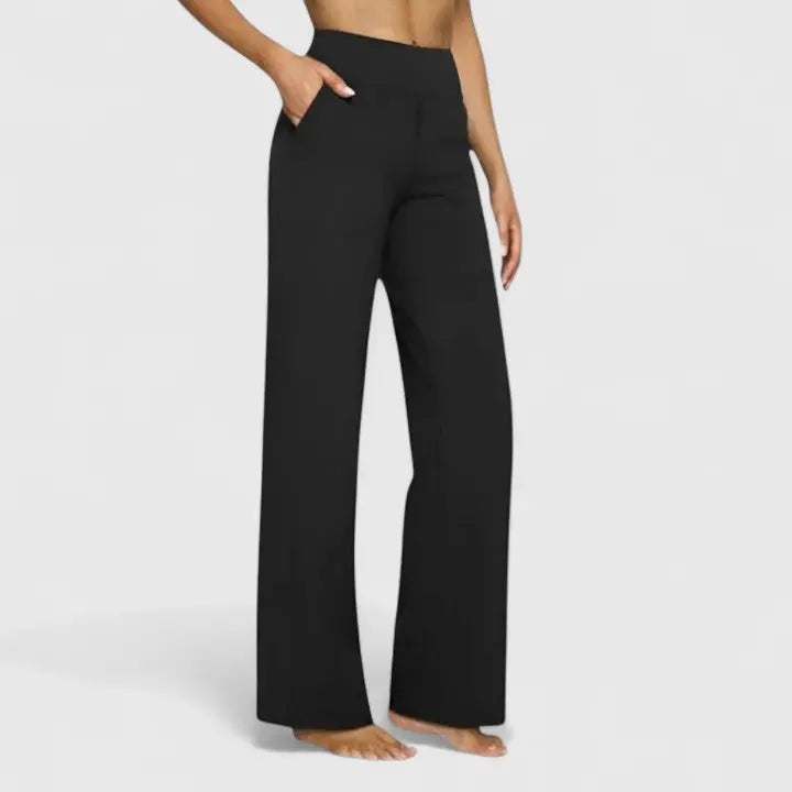 Isabella | Women’s High Waist Wide Leg Pants Luvy Boutique