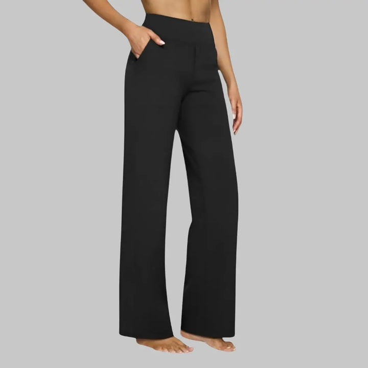 Danielle | Women High Waist Wide Leg Pants Luvy Boutique