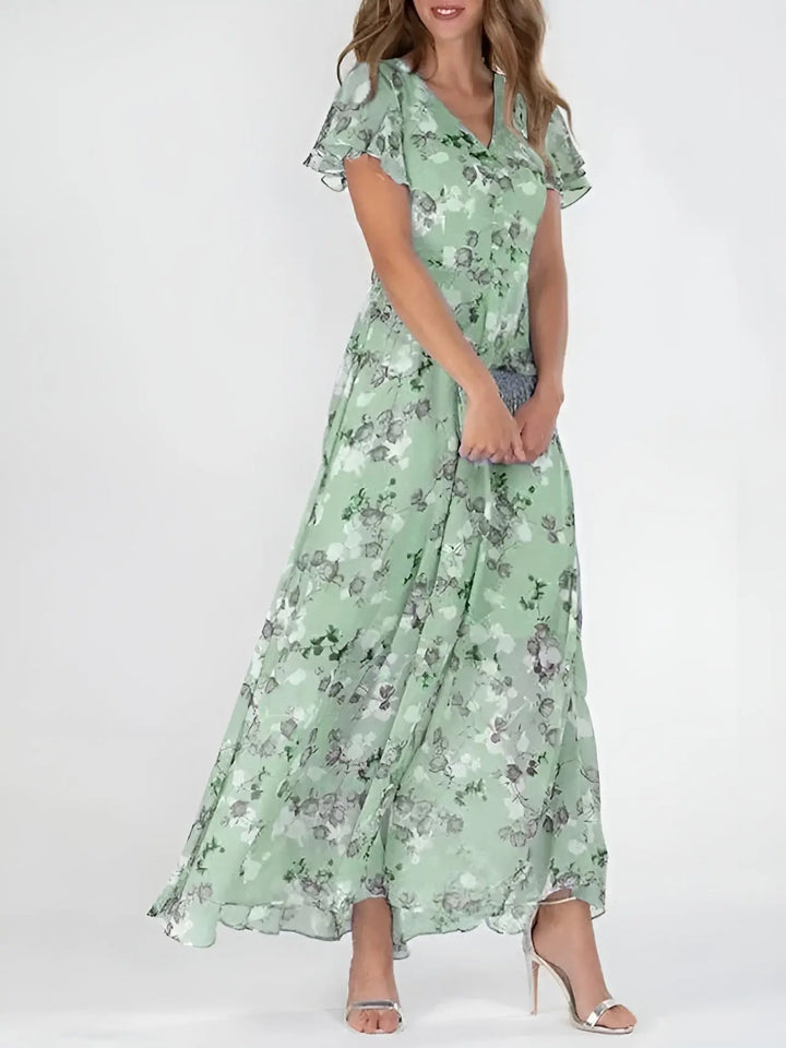 Halina | Elegant Dress that Covers the Stomach Luvy Boutique