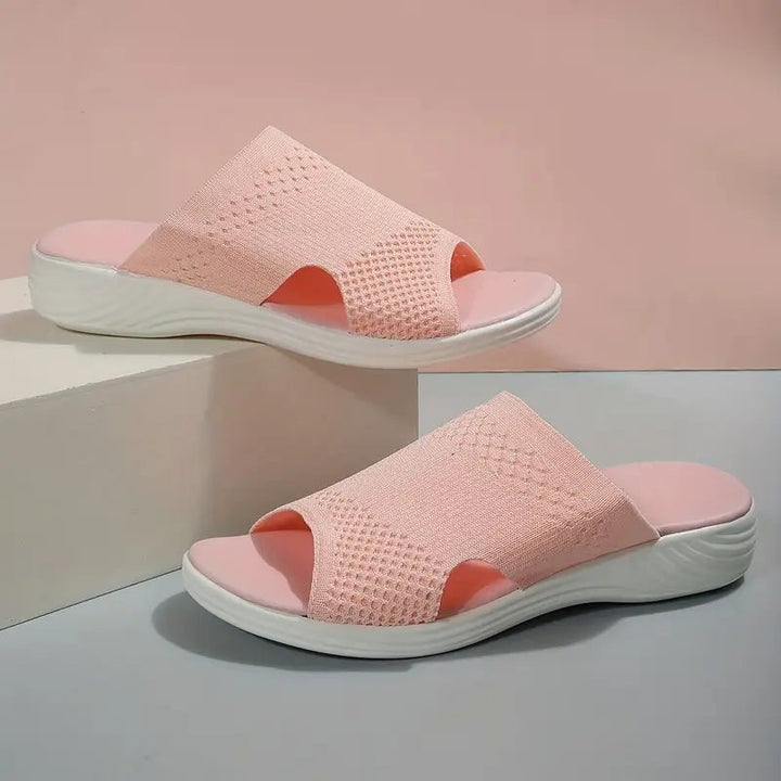 Harper | Womens Orthopedic Slip On Slide Sandals Luvy Boutique