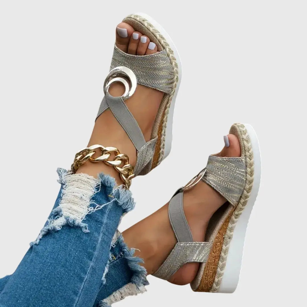 Fiona | Women’s Orthopedic Strap Platform Sandals Luvy Boutique