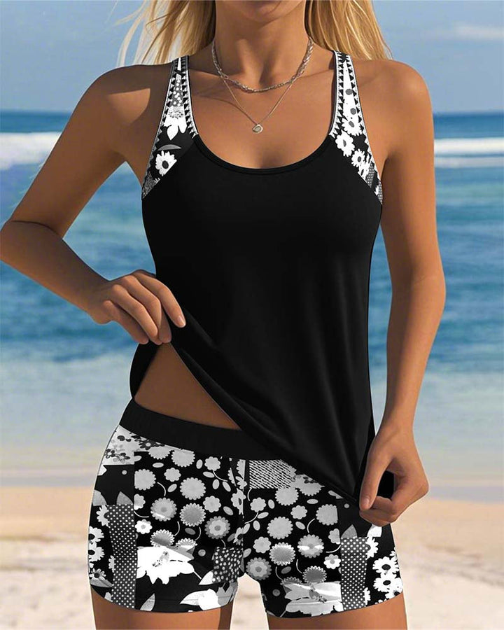 Danielle | Women’s Two Piece Printed Set Luvy Boutique