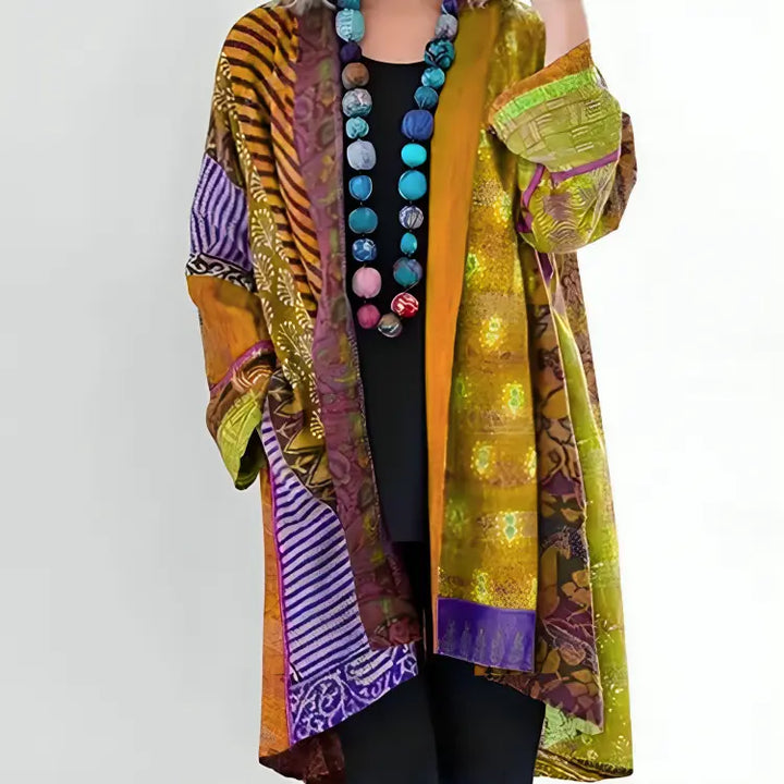 Sarah | Women's Bohemian Print Kimono Luvy Boutique