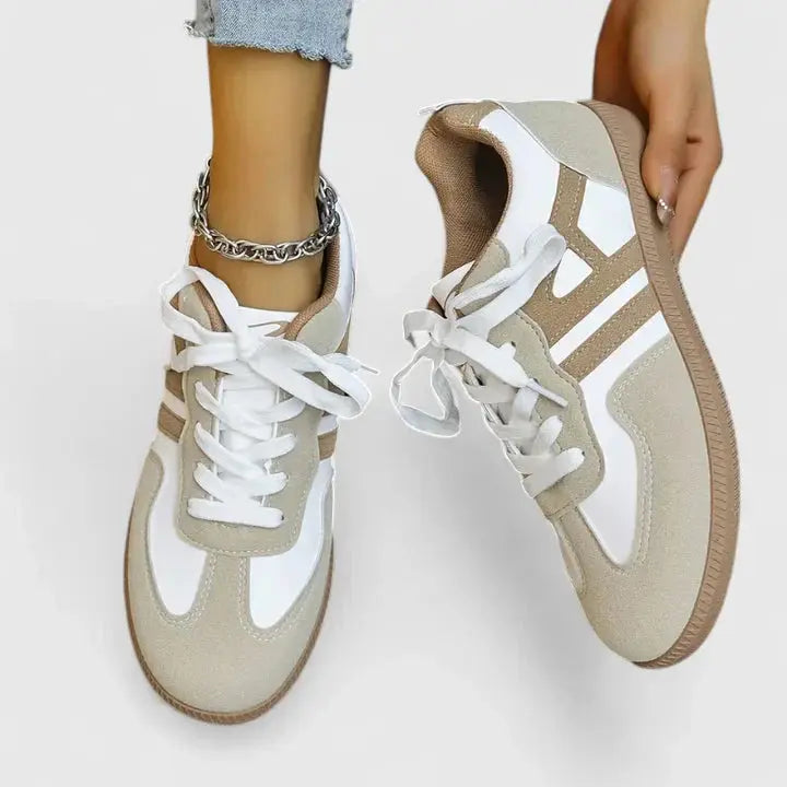 Jessica | Womens Retro Lace Up Sneakers Luvy Boutique