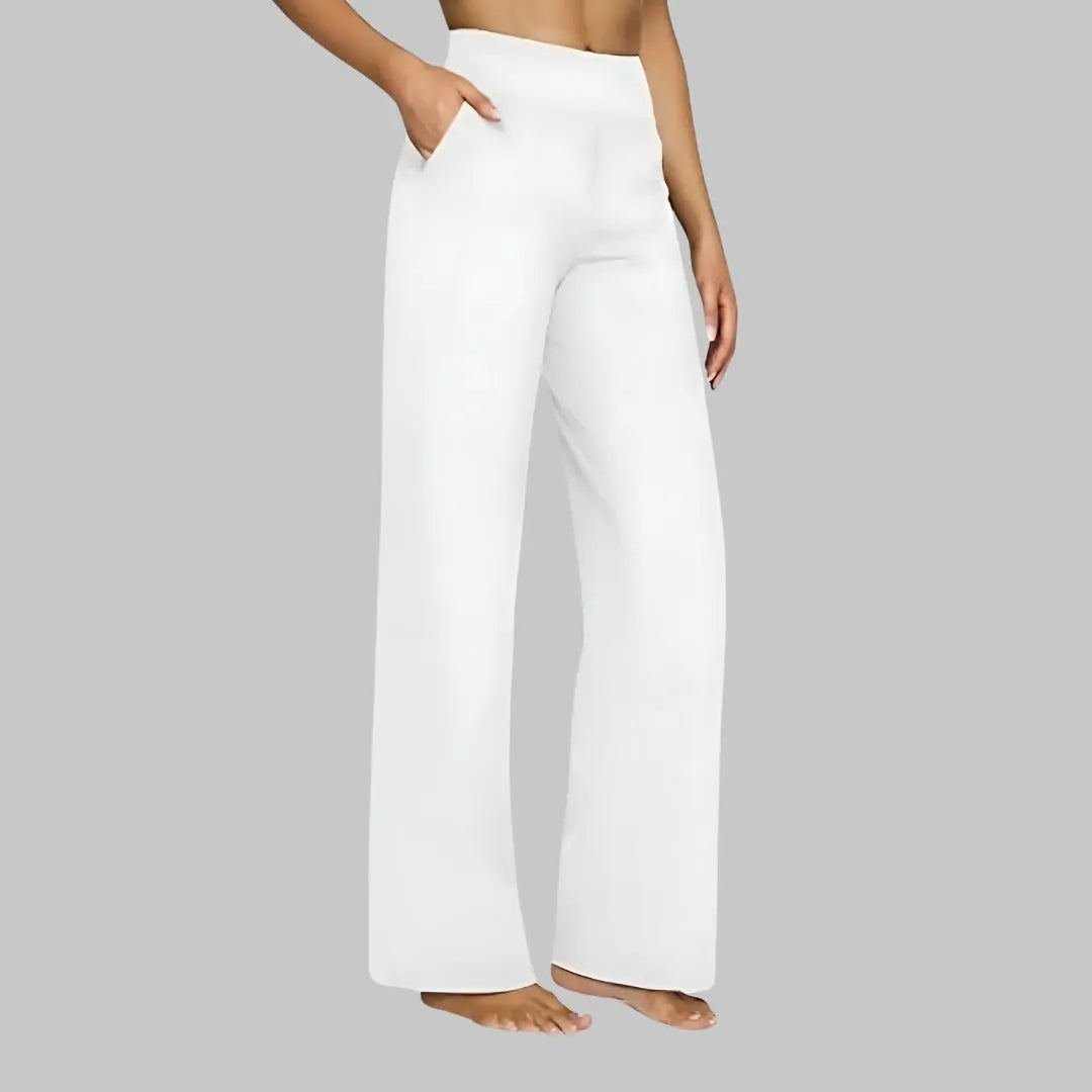 Danielle | Women High Waist Wide Leg Pants Luvy Boutique