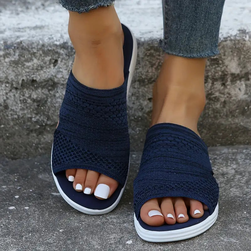 Harper | Womens Orthopedic Slip On Slide Sandals Luvy Boutique