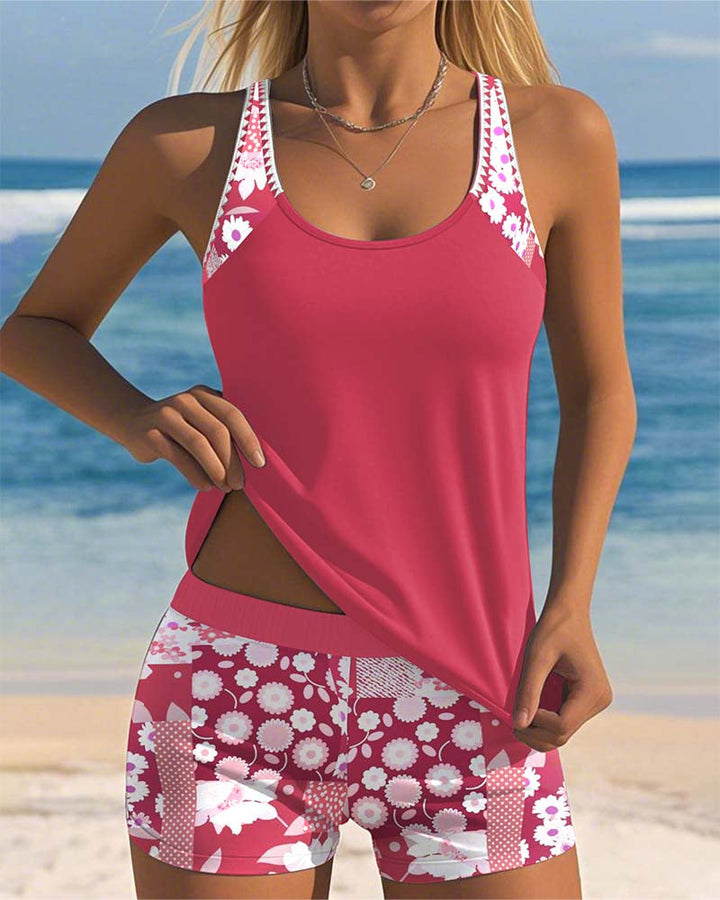 Danielle | Women’s Two Piece Printed Set Luvy Boutique