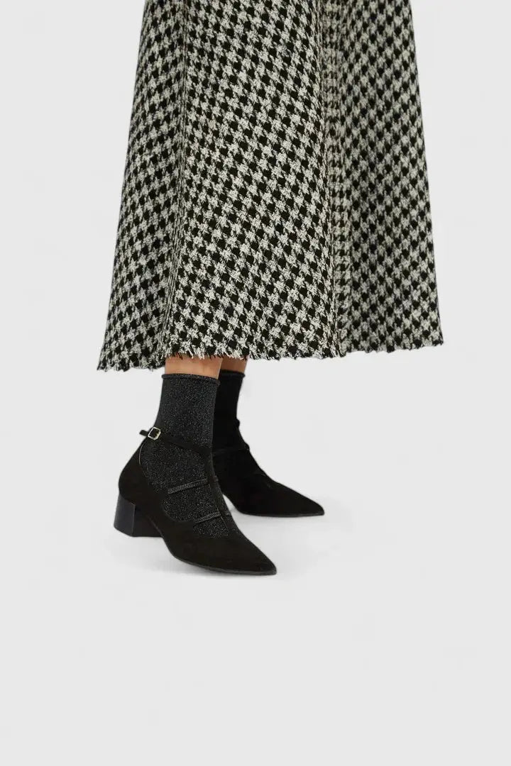Daisy | Women’s Comfortable T-Strap Low Heel Shoes Luvy Boutique