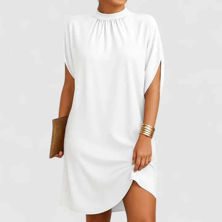 Danielle | Womens Minimal Loose Fit Shift Shorts Dress Luvy Boutique