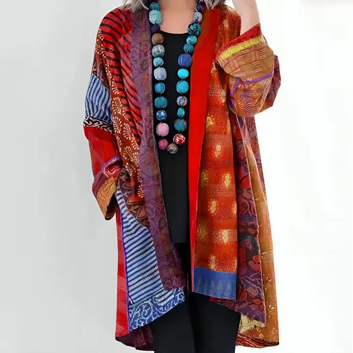 Sarah | Women's Bohemian Print Kimono Luvy Boutique