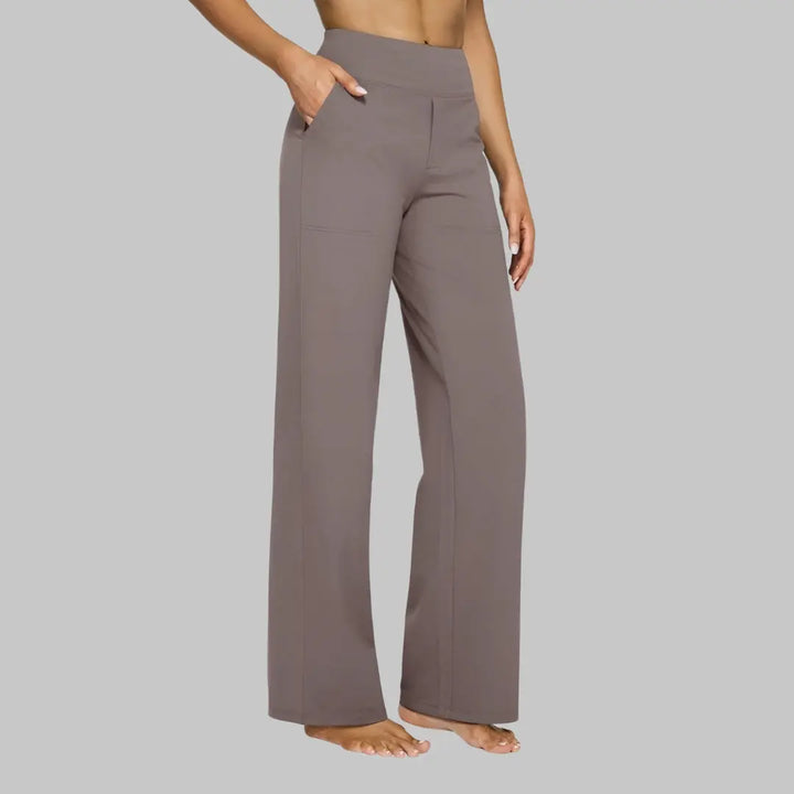 Danielle | Women High Waist Wide Leg Pants Luvy Boutique
