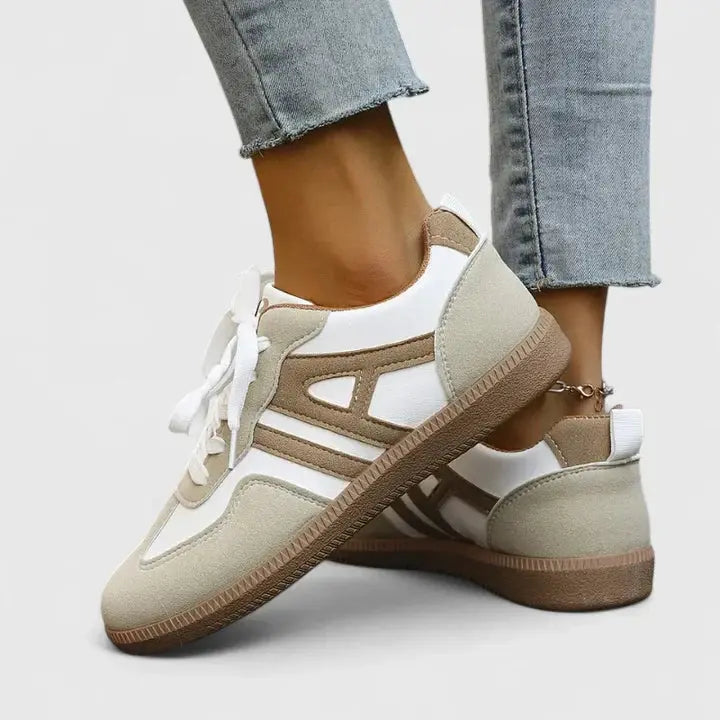 Jessica | Womens Retro Lace Up Sneakers Luvy Boutique