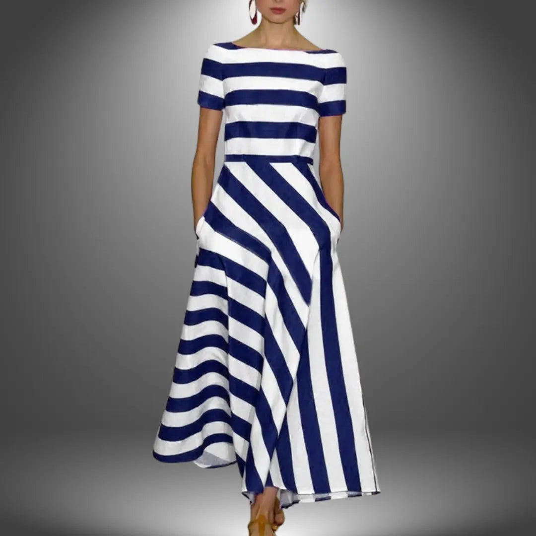 Amanda - Striped Dress Luvy Boutique