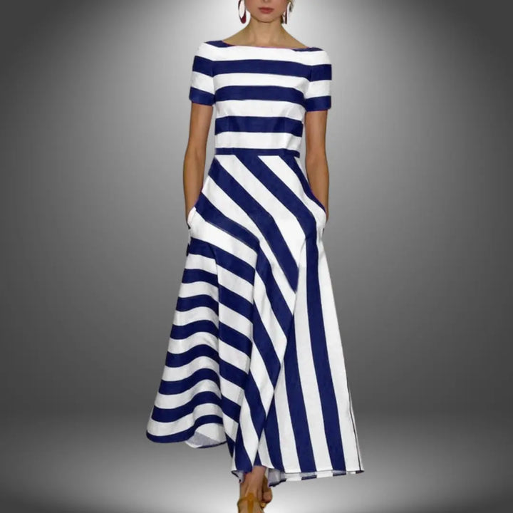 Amanda - Striped Dress Luvy Boutique
