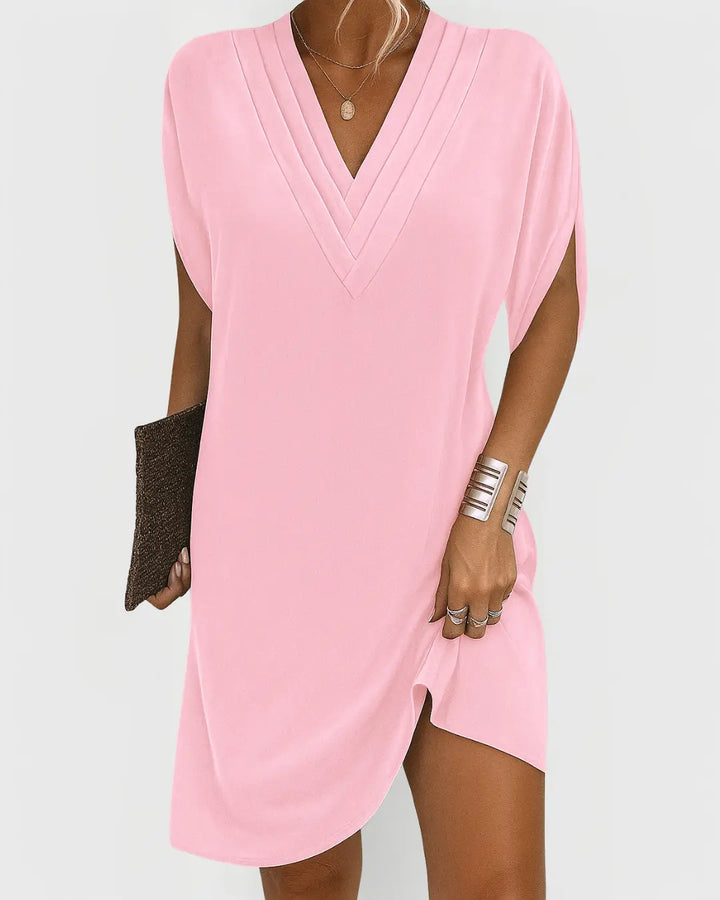 Janey | Elegant Flattering Dress Luvy Boutique