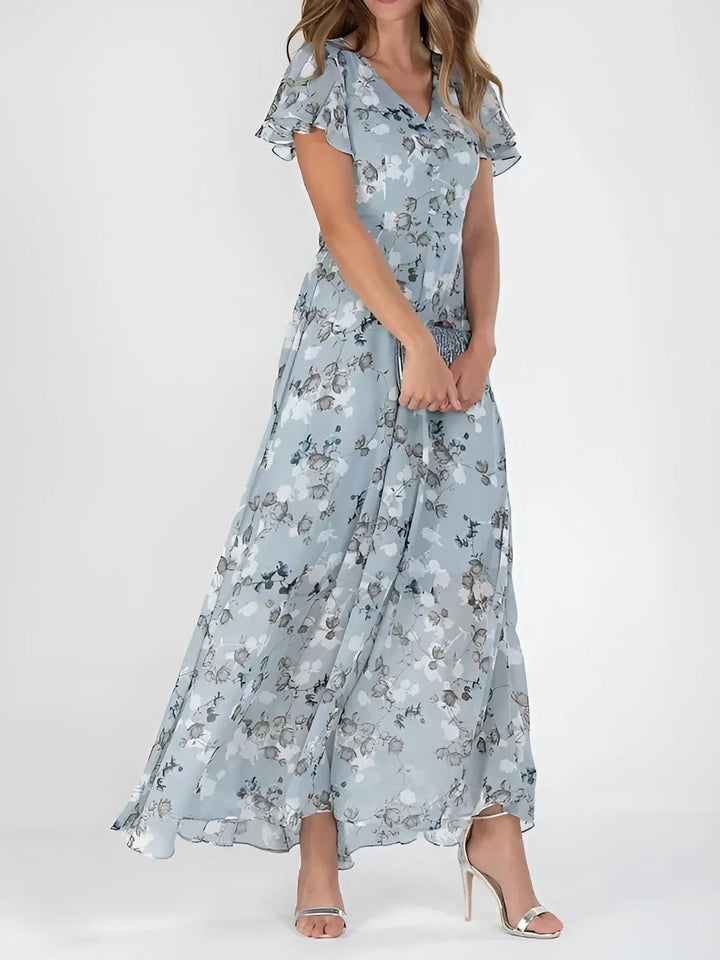 Halina | Elegant Dress that Covers the Stomach Luvy Boutique