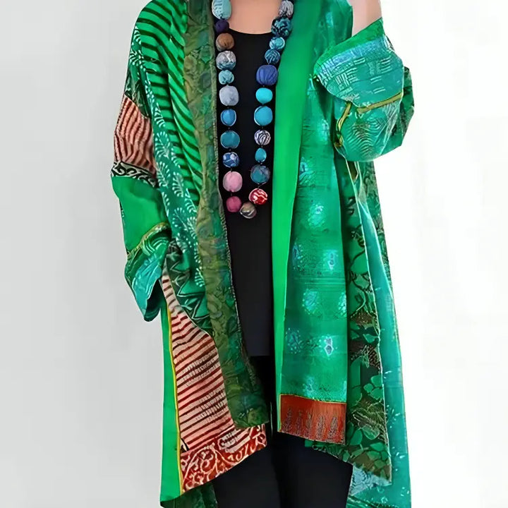 Sarah | Women's Bohemian Print Kimono Luvy Boutique