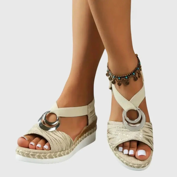 Hailey | Women Buckle Strap Open Toe Sandals Luvy Boutique