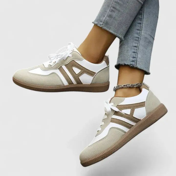 Jessica | Womens Retro Lace Up Sneakers Luvy Boutique