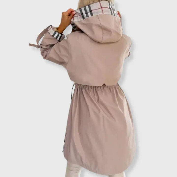 Daisy | Women Hooded Zip Front Jacket Luvy Boutique