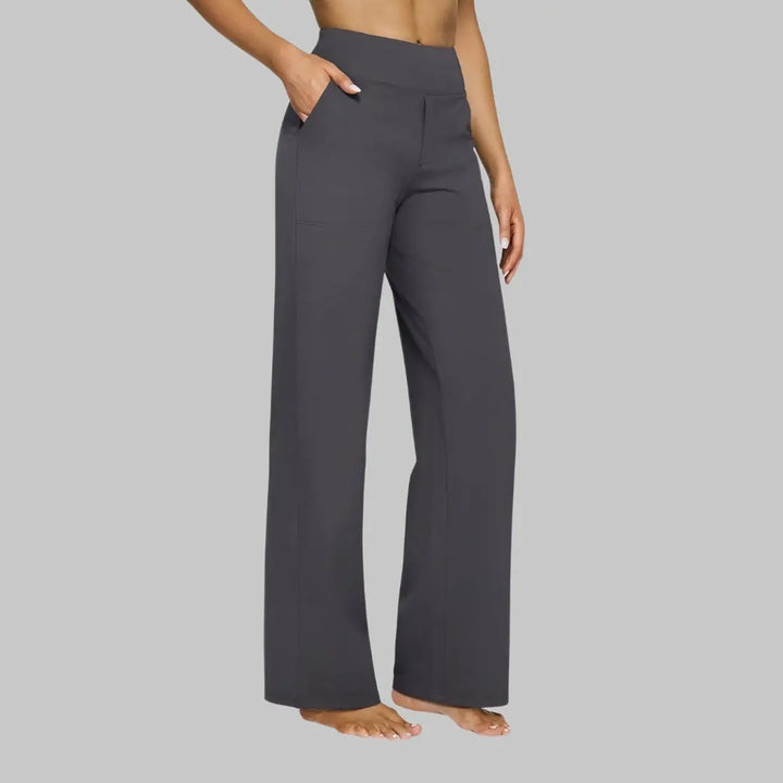 Danielle | Women High Waist Wide Leg Pants Luvy Boutique
