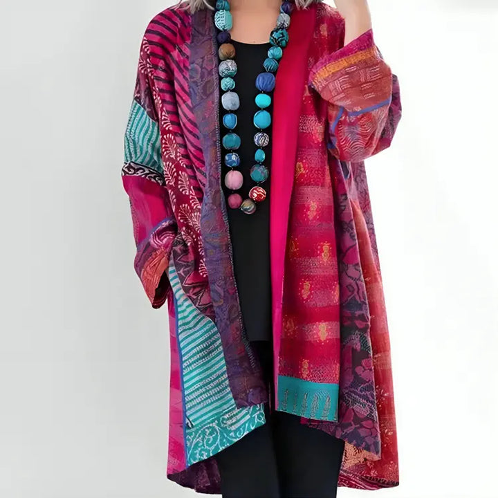 Sarah | Women's Bohemian Print Kimono Luvy Boutique