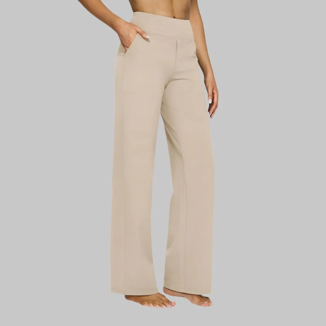 Danielle | Women High Waist Wide Leg Pants Luvy Boutique