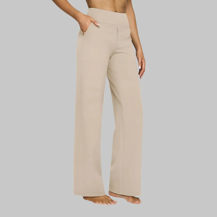 Danielle | Women High Waist Wide Leg Pants Luvy Boutique