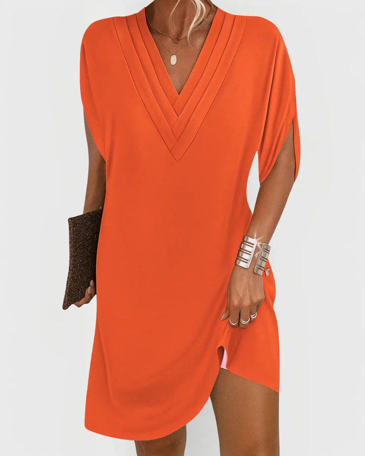 Janey | Elegant Flattering Dress Luvy Boutique