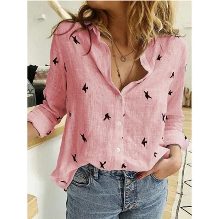 Dakota | Women’s Short Sleeve Button Up Casual Shirt Luvy Boutique