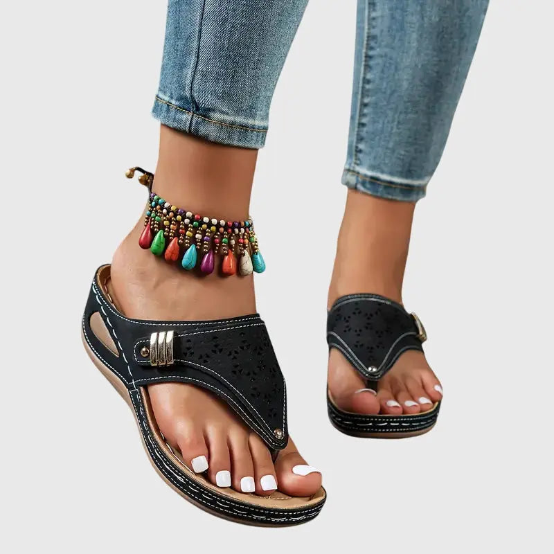 Anna | Women’s Comfortable Orthopedic Slip-On Sandals Luvy Boutique