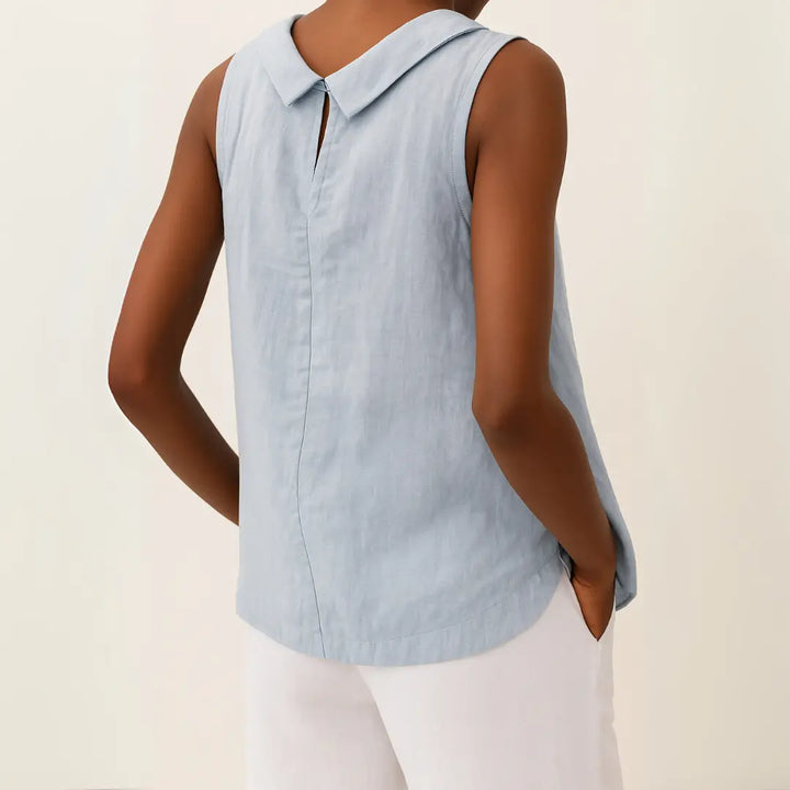 Caroline | Women’s Minimalist Sleeveless Casual Summer Top Luvy Boutique