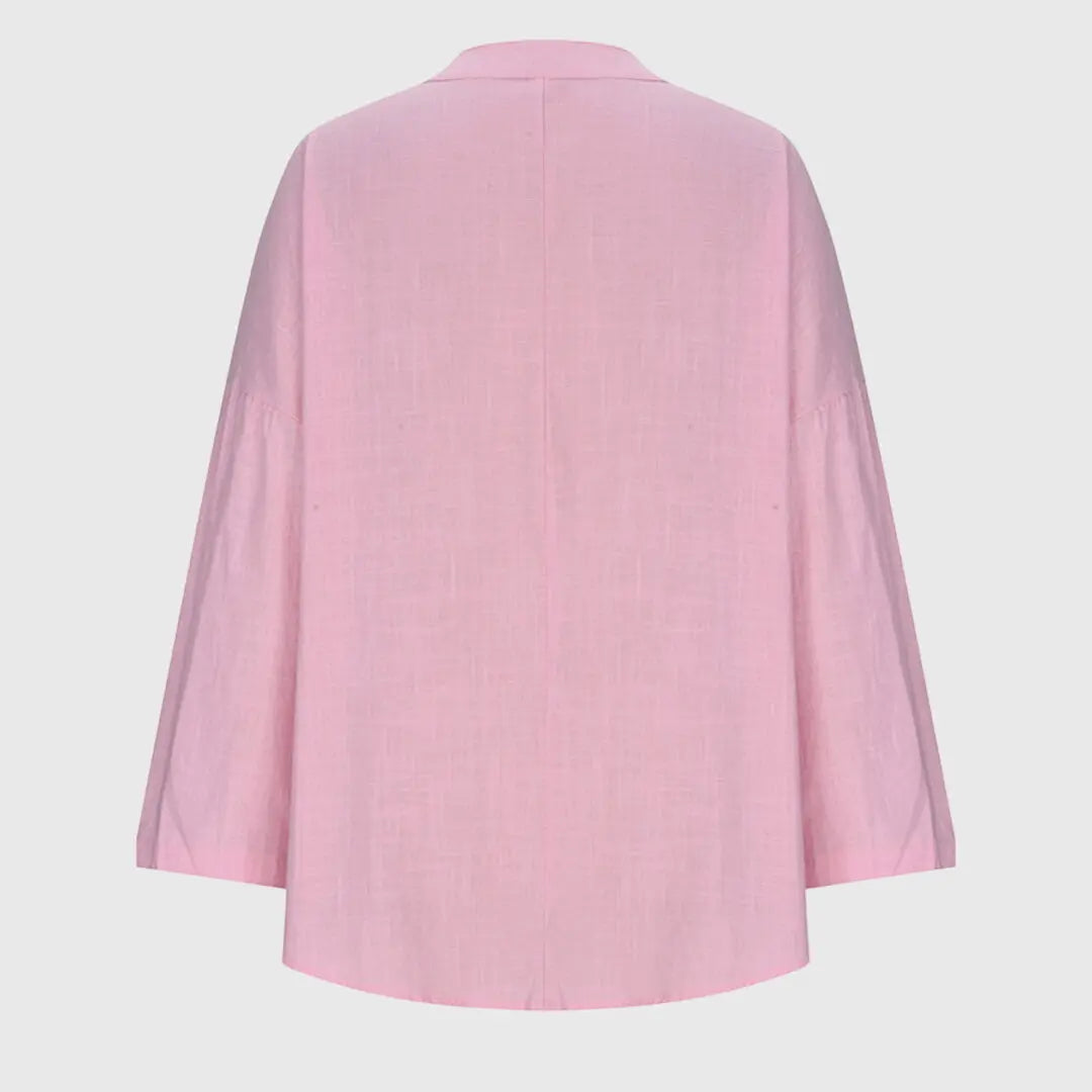 Eleanor | Women’s Loose Casual V-Neck Beach Shirt Luvy Boutique