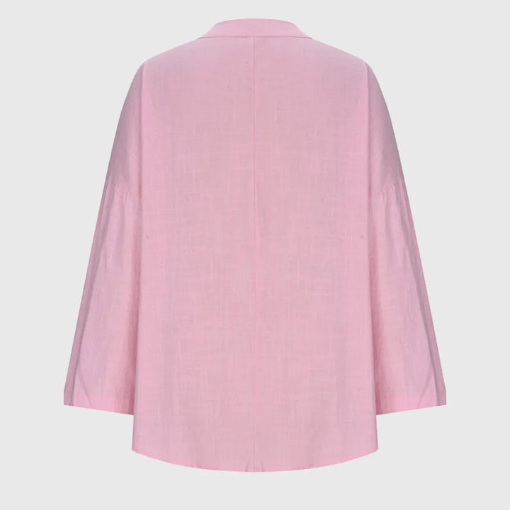 Eleanor | Women’s Loose Casual V-Neck Beach Shirt Luvy Boutique