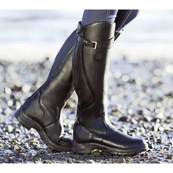 Brooklyn | Women Knee High Buckle Boots Luvy Boutique