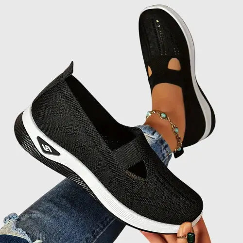 Ella | Women’s Orthopedic Slip On Walking Sneakers Luvy Boutique
