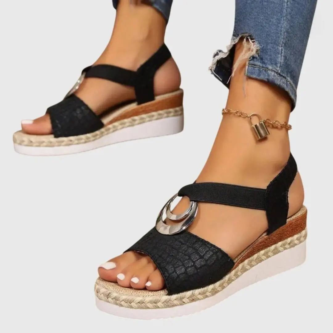 Fiona | Women’s Orthopedic Strap Platform Sandals Luvy Boutique